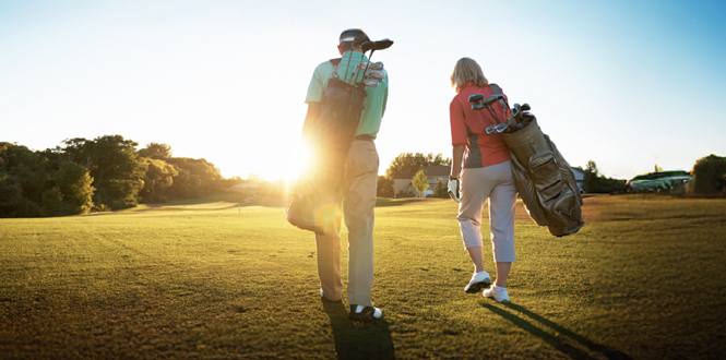 a round of golf with your partner